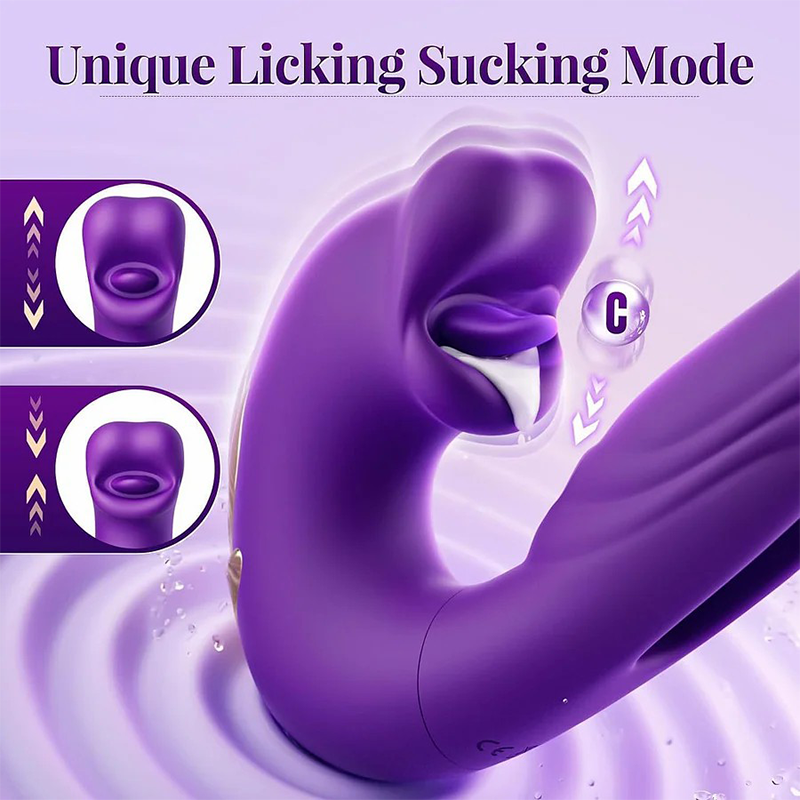 ❄️ Flash Sale 70% OFF 💋 2026 Upgraded Luvora™ 4-in-1 Flapping & Licking Vibrator