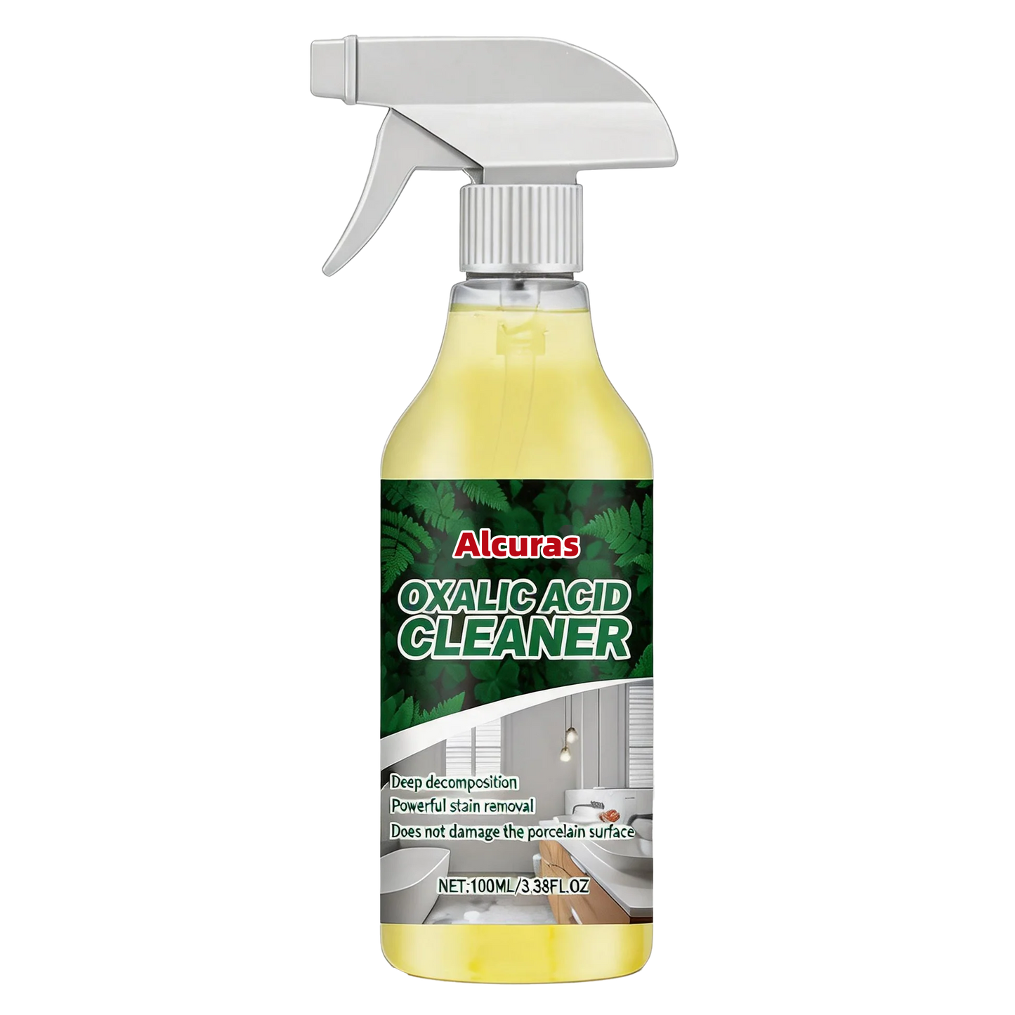 🔥Alcuras🔥Bathroom Cleaner for Tough Toilet & Sink Stains
