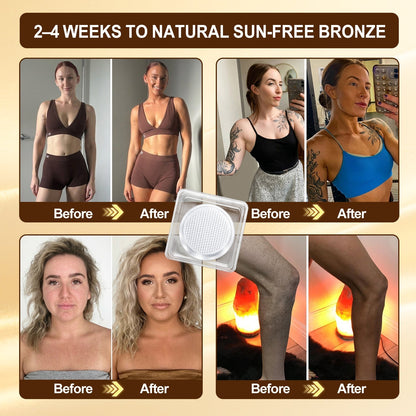 ☀️ Alcuras® Sunless Instant Bronze Tanning Microneedle Patch 🇺🇸 (Just once a day) Visible Bronze Glow in 7 Days ✅ No UV, No Orange, No Streaks, No DHA, No Mess.