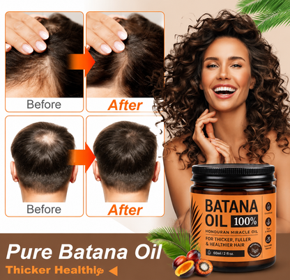 🔥Batana Oil for Hair Growth,Raw Organic Batana Mask from Honduras🌱