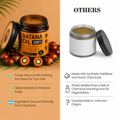 🔥Batana Oil for Hair Growth,Raw Organic Batana Mask from Honduras🌱