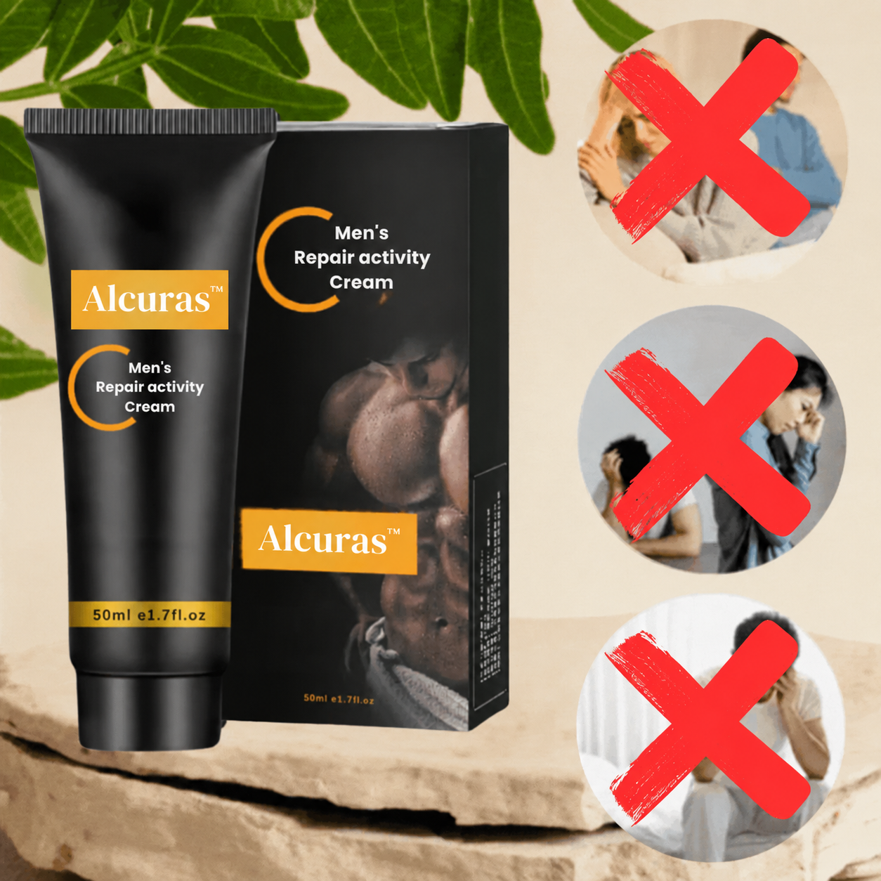 Alcuras™ Men’s Cream | Go Longer, Feel Stronger — Transform in just 7 Days!