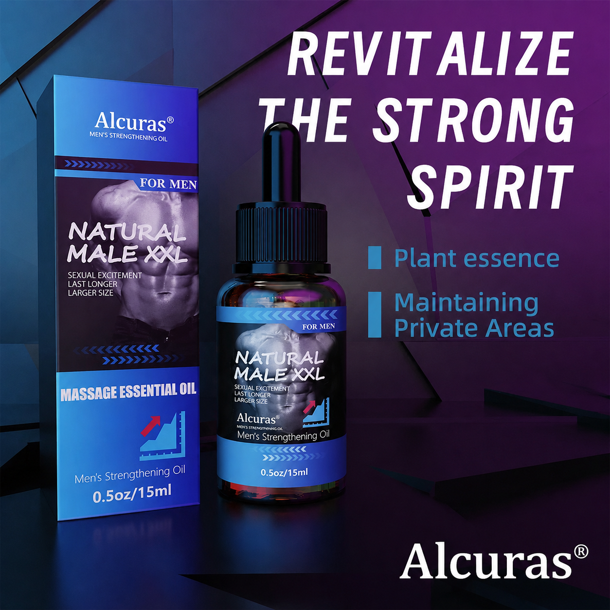 Alcuras® Testosterone Boosting Essential Oil