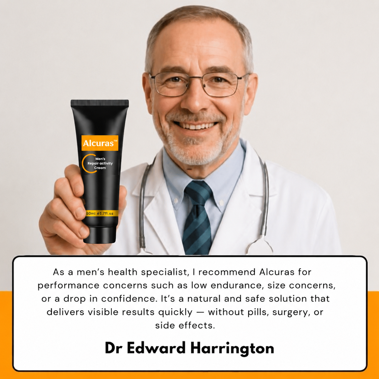 Alcuras™ Men’s Cream | Go Longer, Feel Stronger — Transform in just 7 Days!