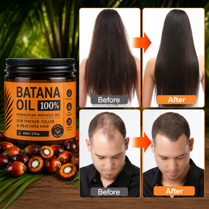 🔥Batana Oil for Hair Growth,Raw Organic Batana Mask from Honduras🌱