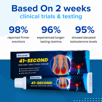 Alcuras™ 41-Second Instant Erection Cream – Feel it work in 41 sec, rock-hard results, fast-acting & powerful. 🚀