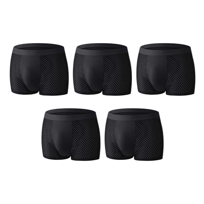 【Buy 3 Get 2 Free】-2026 HOT SALE🔥 Sfrcord® Premium Leakproof lceSilk Mesh Men's Boxer